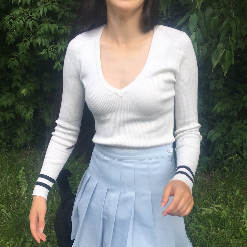 ribbed sweater